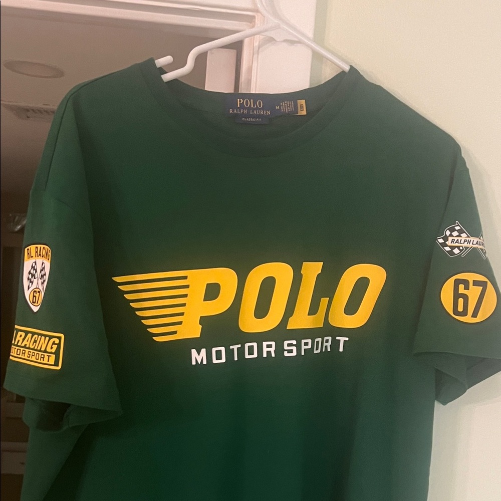 Polo by Ralph Lauren Dark Green Motorsport Tee